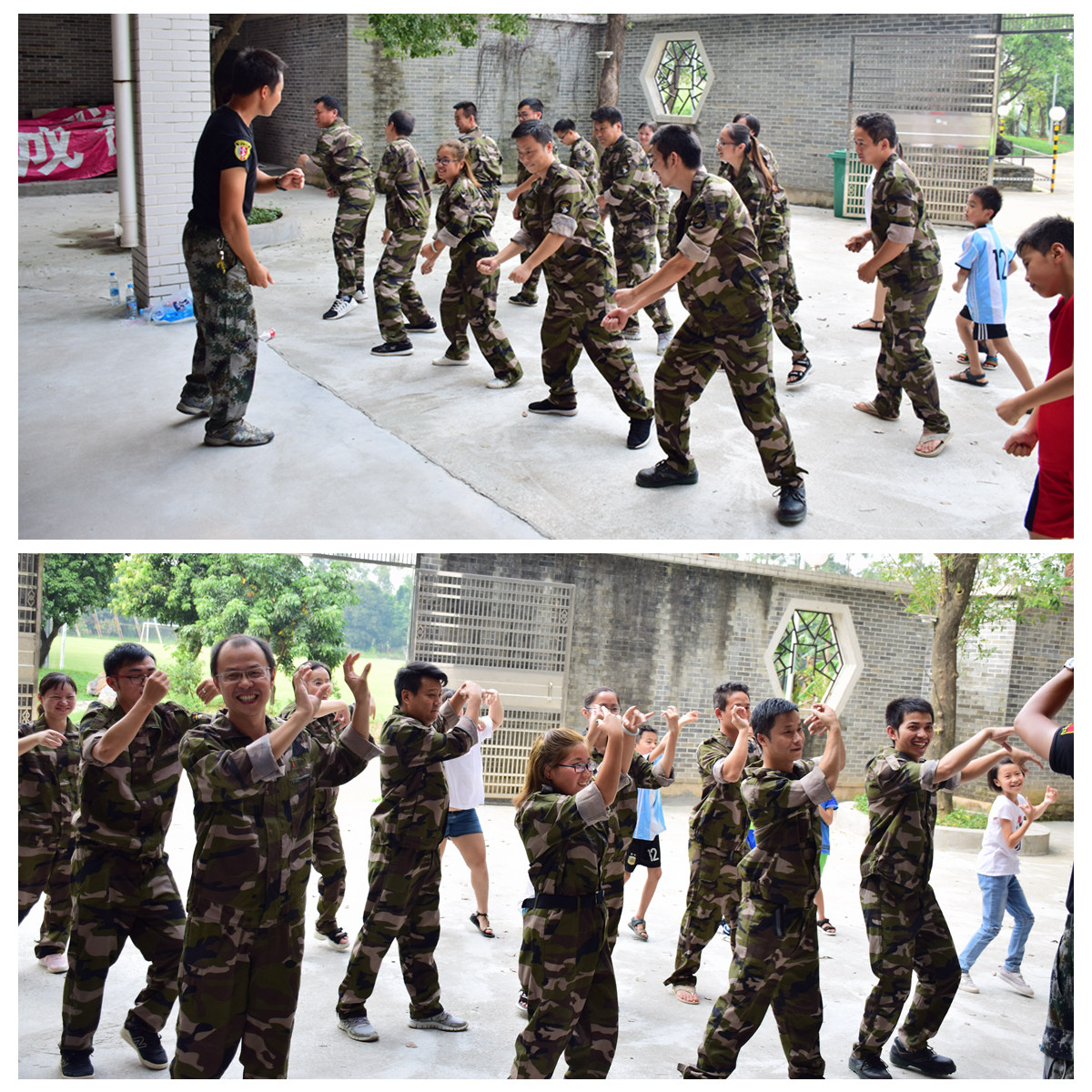 團隊拓展活動風彩展示